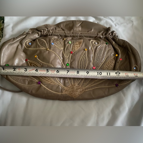 Made in USA leather Design by Danielle Inc handbag - Picture 5 of 6